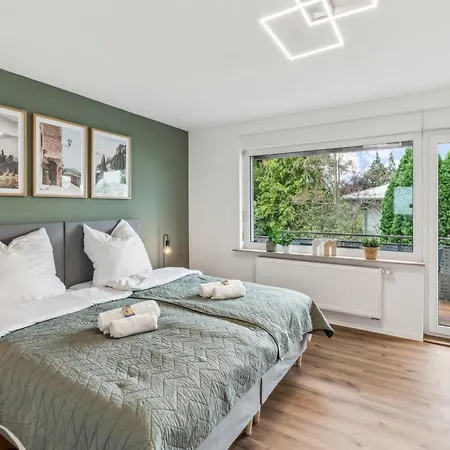 アパート Modernes 6-betten-apartment Mit Balkon Und Parkplatz - Zentrale Lage アーレン